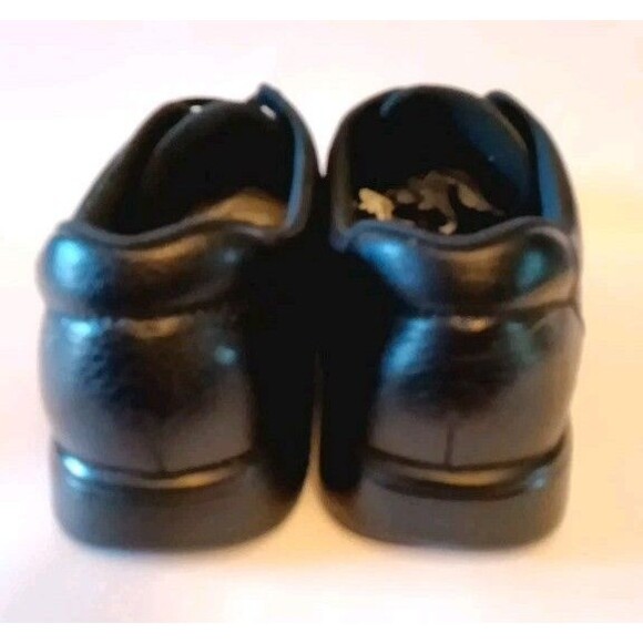 Sas Bout Time Size 9 Black Pebbled Leather Moc Toe Walking Oxfords Comfort Shoes main image 6